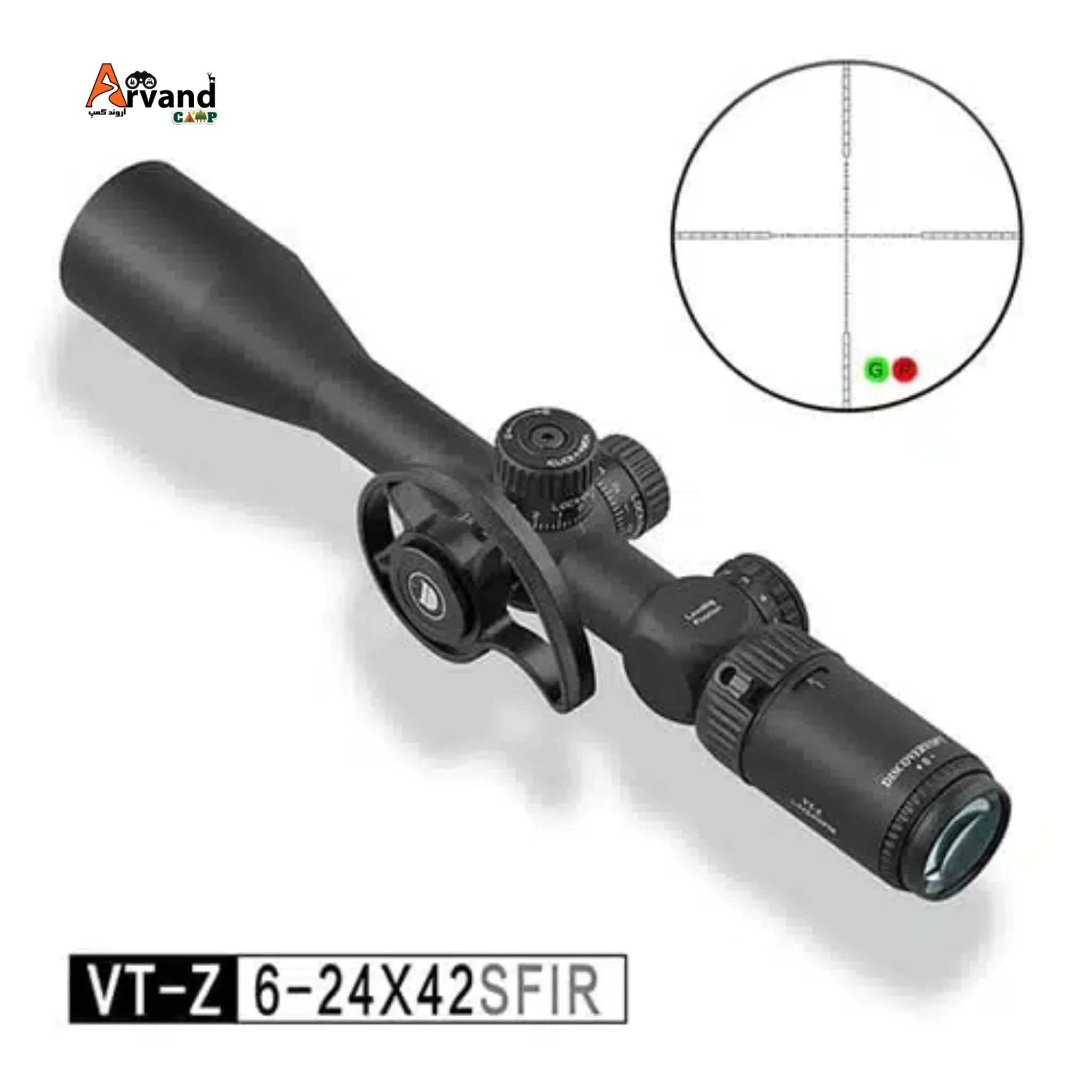 دوربین تفنگی دیسکاوری مدلVTZ 6_24X42 SFIR
