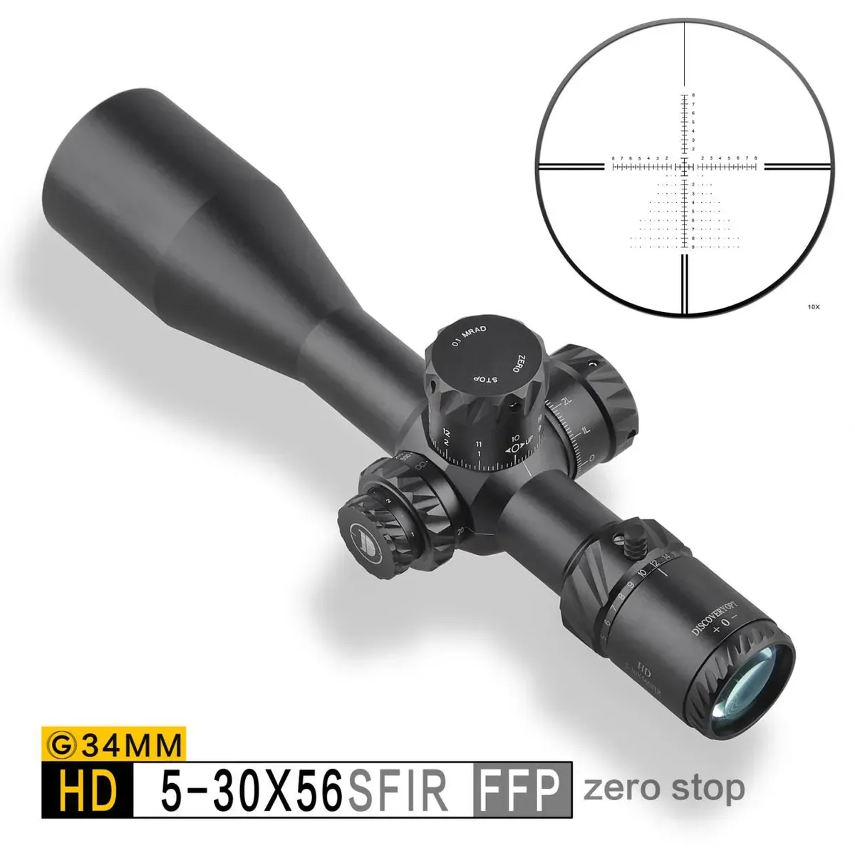 دوربین دیسکاوری (Zero Stop) HD 5-30×56 SFIR FFP