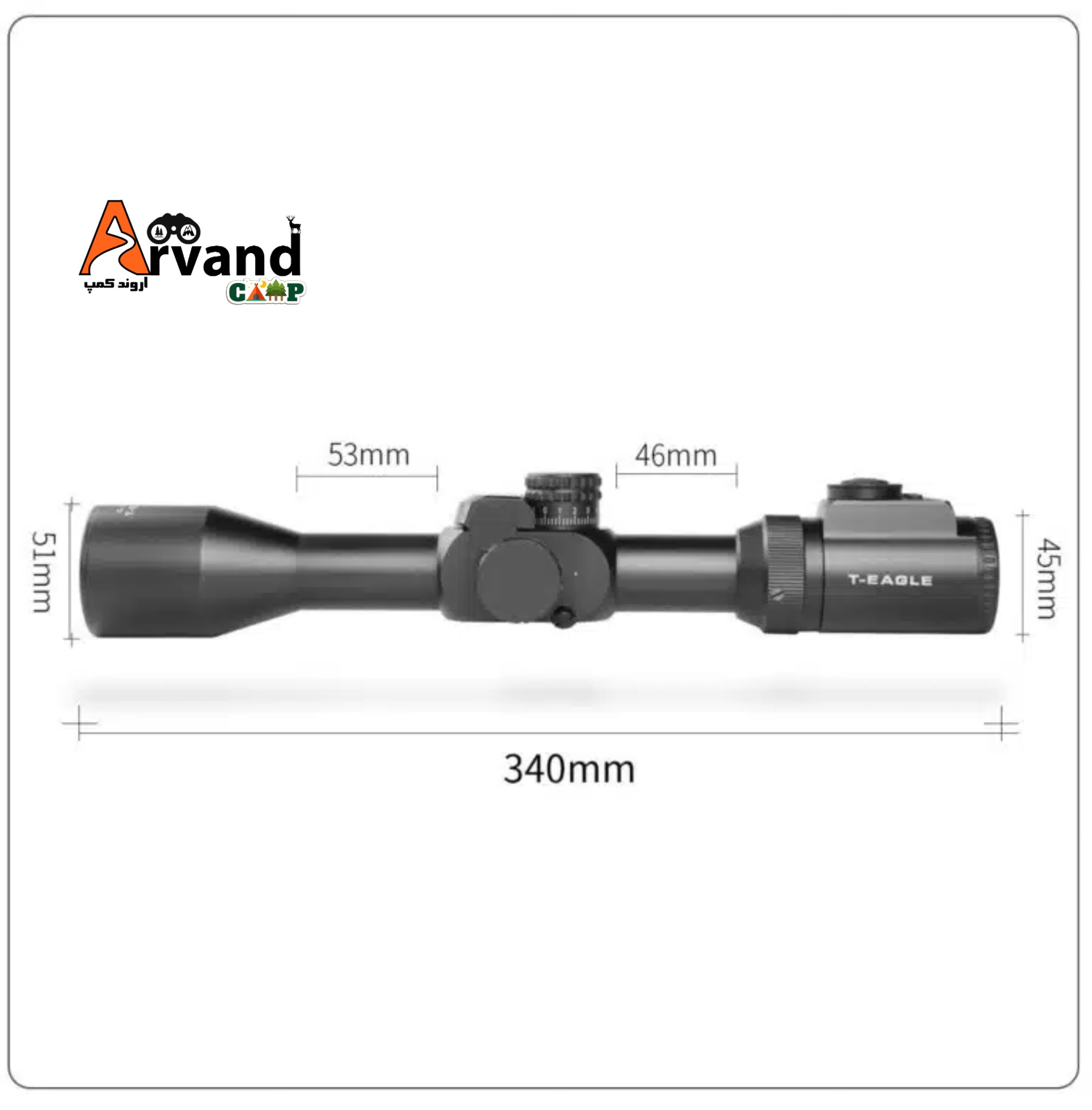 دوربین تی ایگل EL 4-16X44